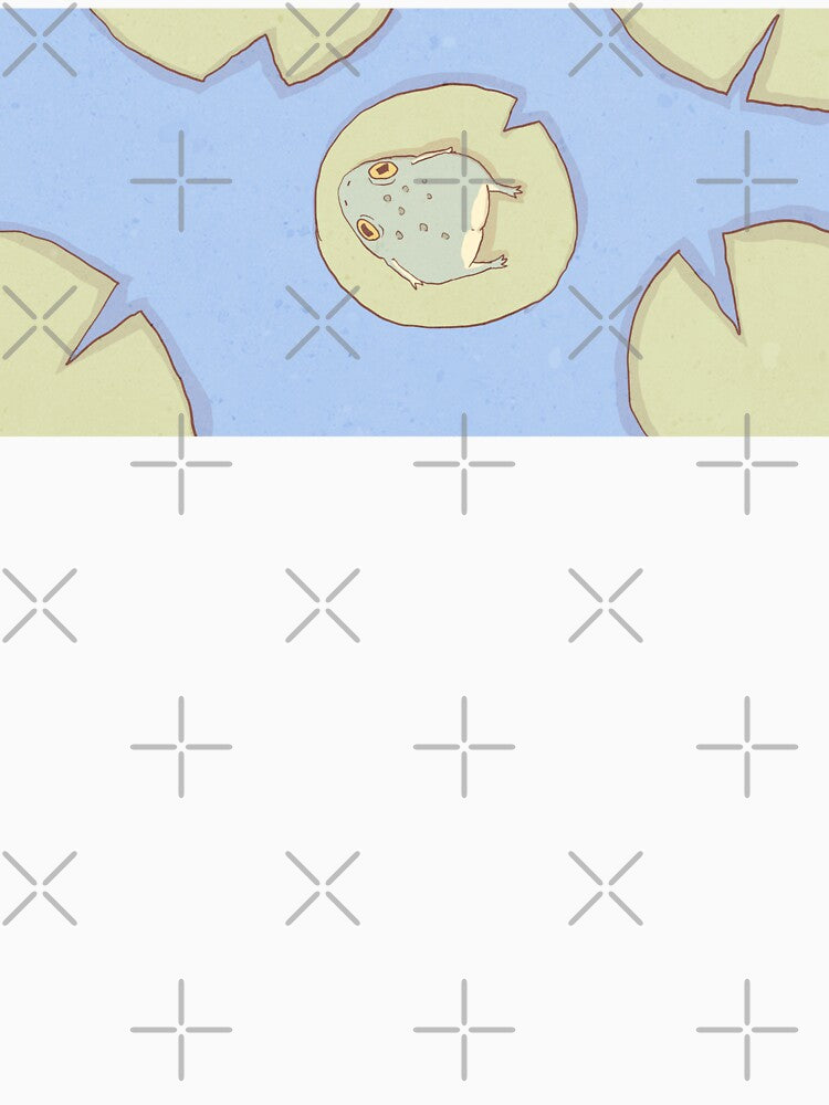 Sleepy lazy fat frog by A_fishhh