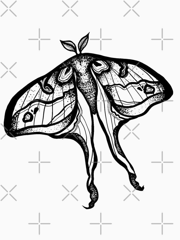Moth illustration by artbysarana