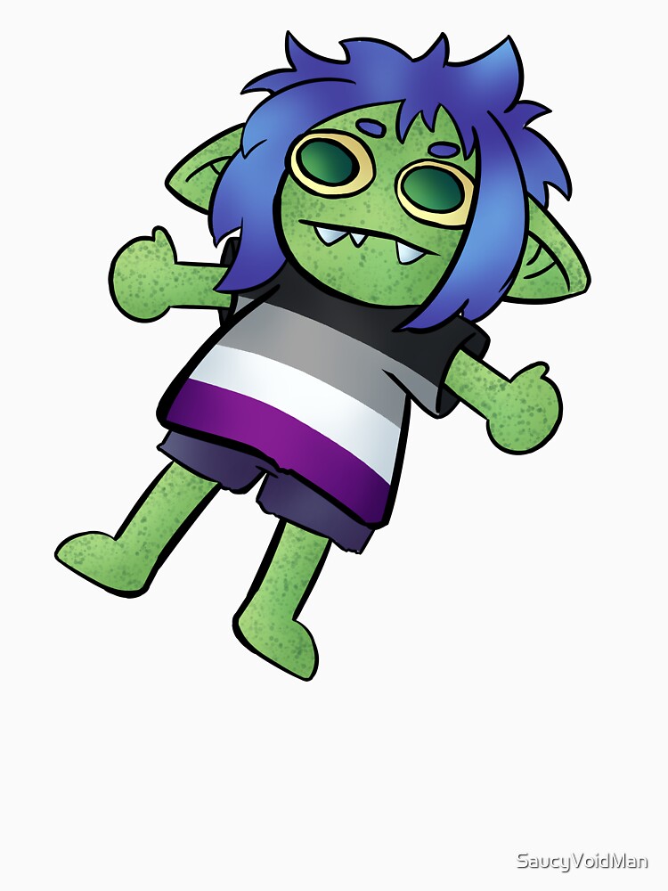 Asexual Pride Goblin by SandTrap Sorcery
