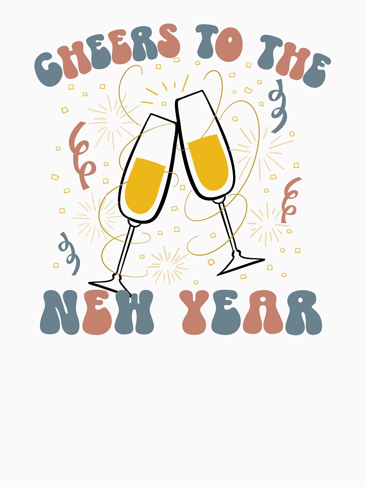 Cheers to the new year, Welcome 2024, New Year Vibes, Party Vibes by Mani Bindu Vadapalli