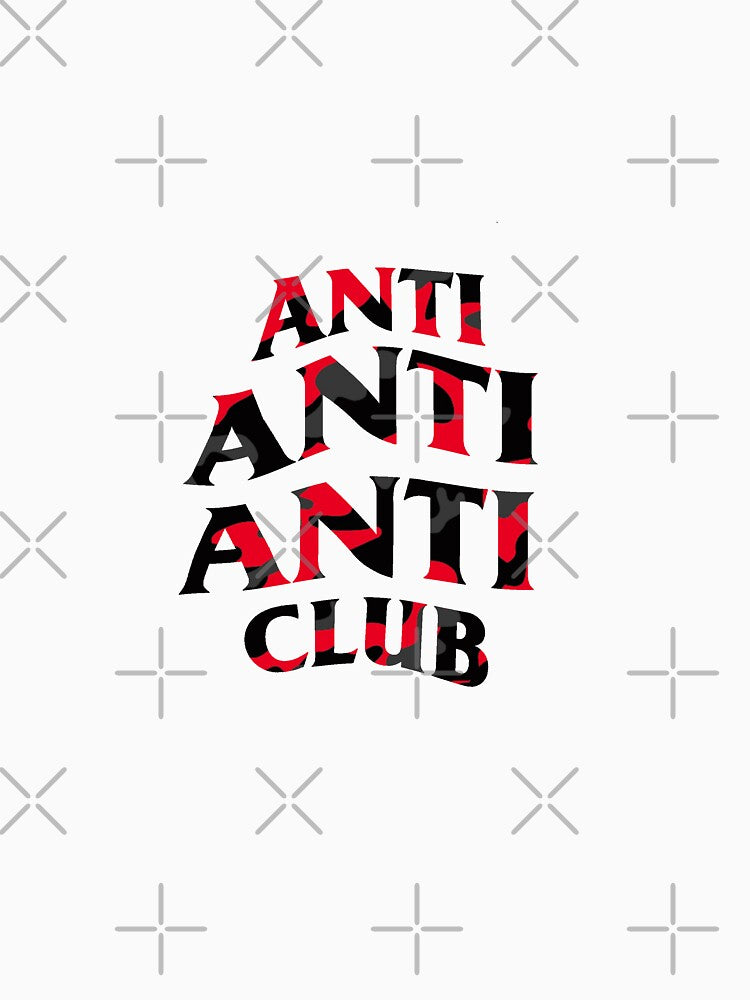 Red Camo - ANTI ANTI ANTI CLUB by NewMerchandise