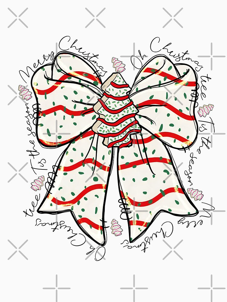 Christmas Cake Bow Design by Lbeck1869