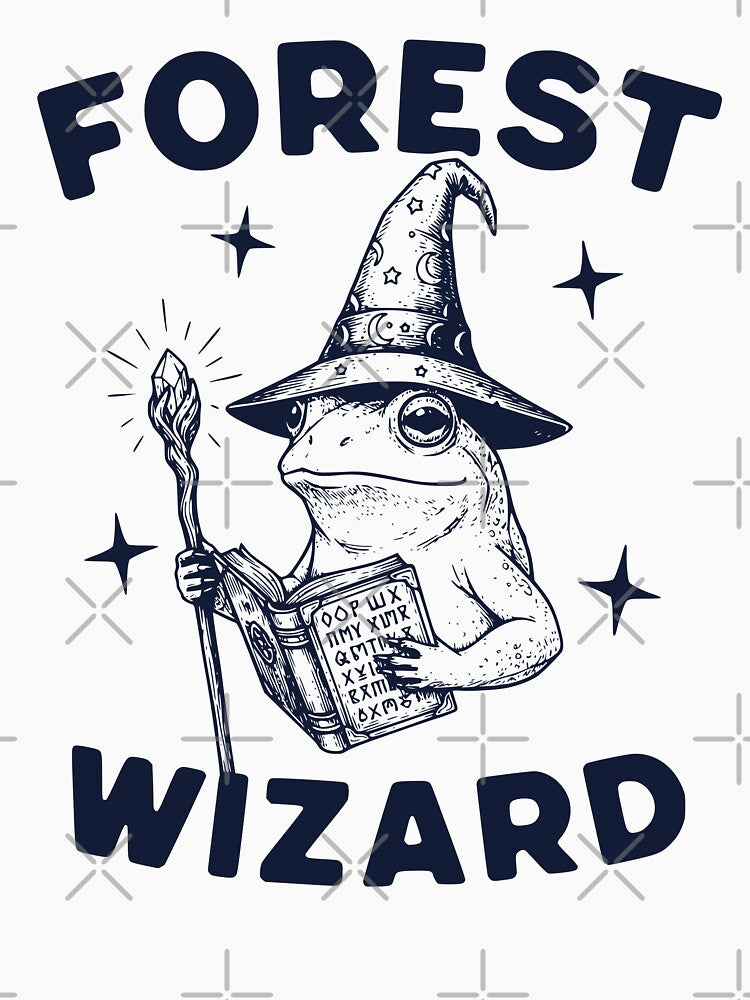 Forest Wizard Frog by TeeVerse27