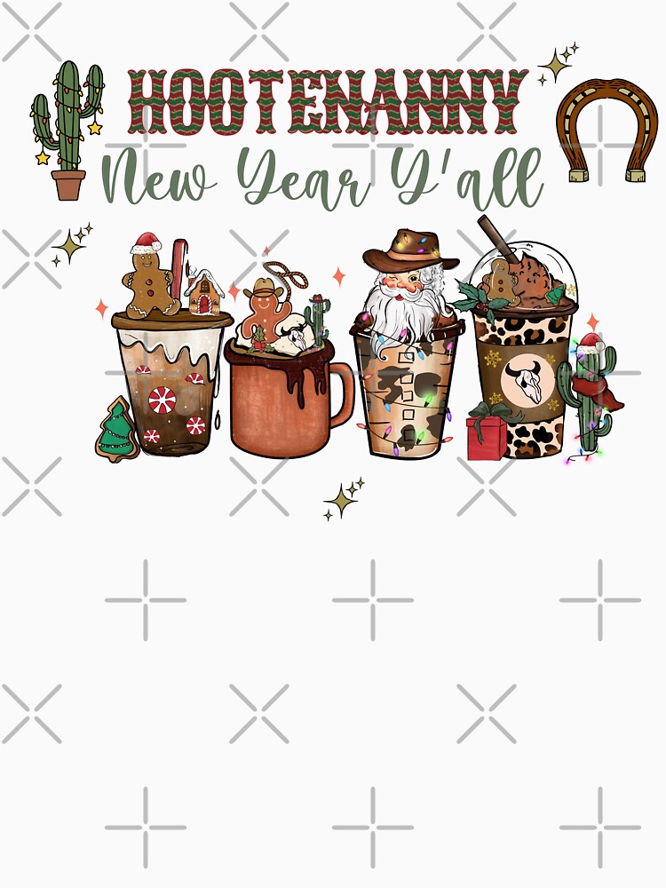 Retro Western Santa Design by CheekyChimpCo