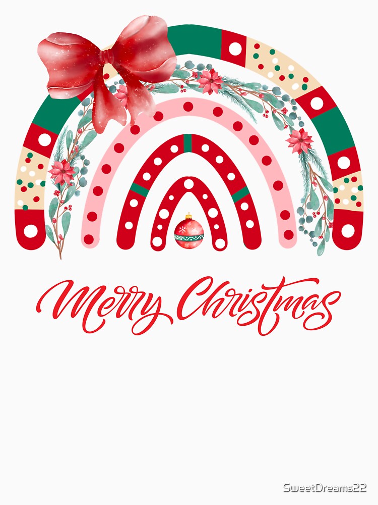 Christmas rainbow by SweetDreams22