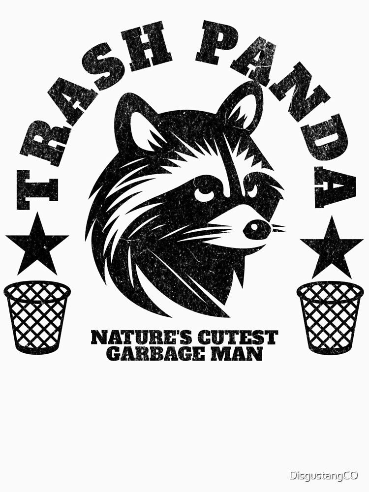 Raccoon trash panda ironic college seal parody by DisgustangCO