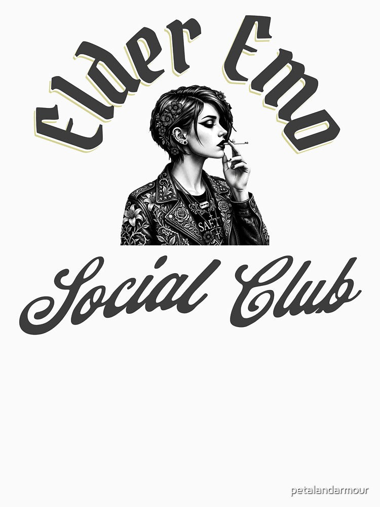 Elder Emo Social Club by petalandarmour