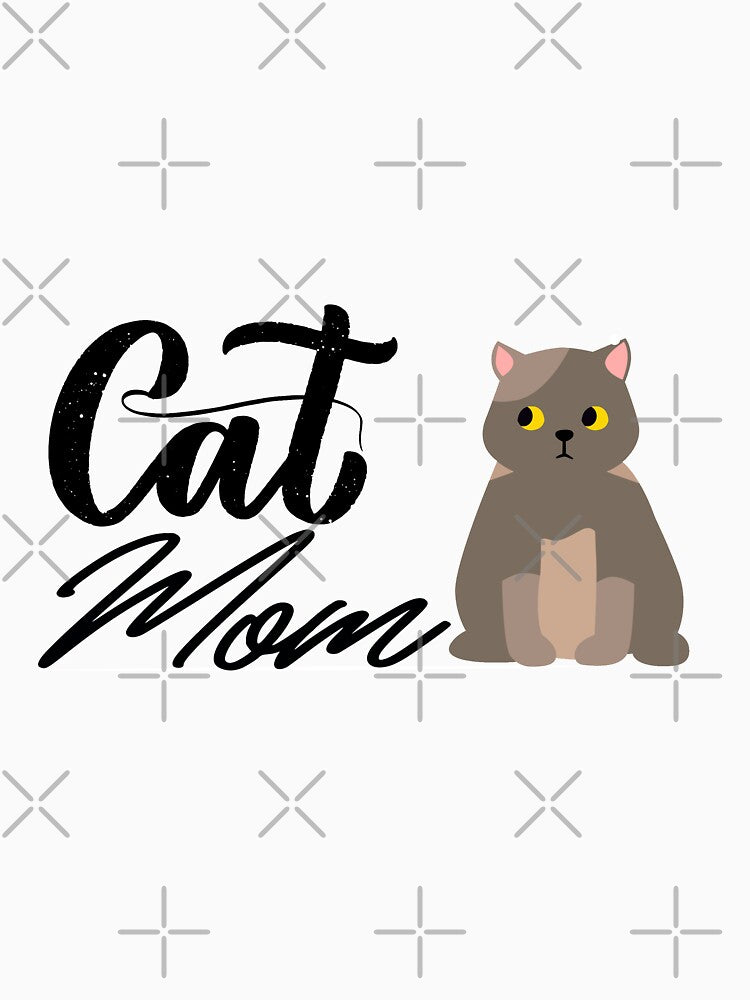 Funny cat mom Gifts cat mom T-shirt by mohmmed22