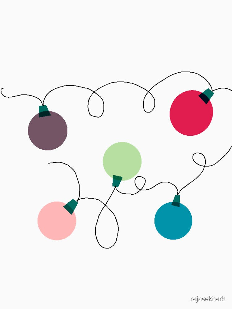 Geometric Christmas Light Balls - Lights Decor by rajasekhark