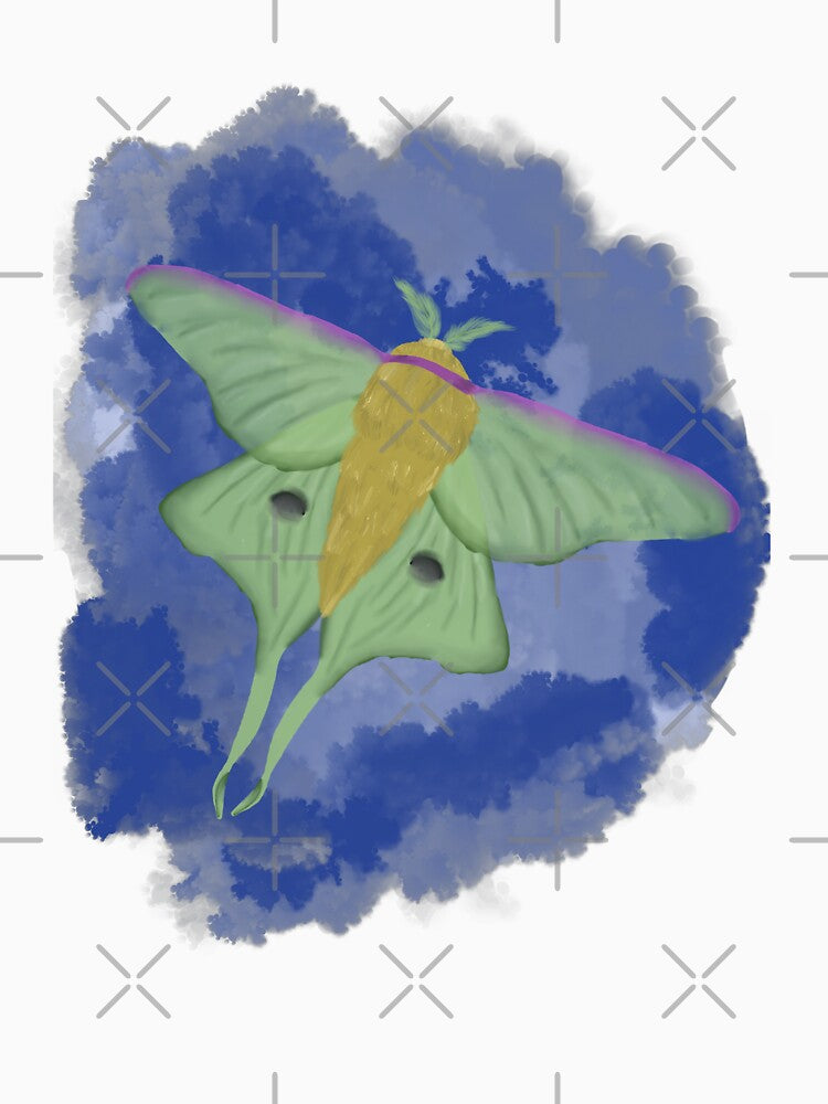 Lunar Moth by UptownMuttCreations