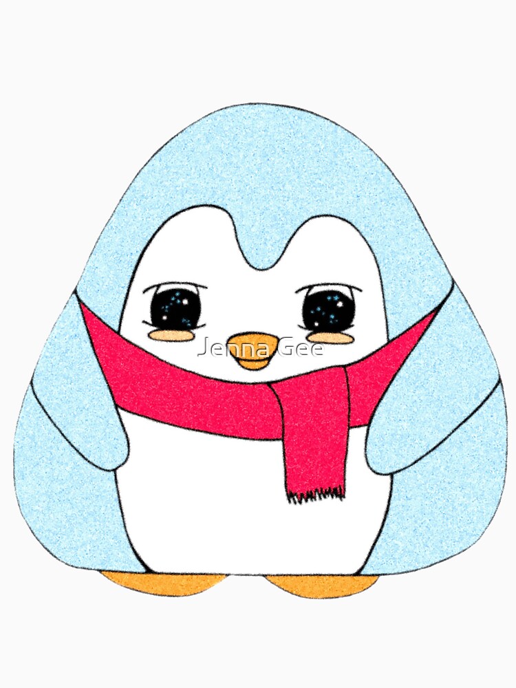 Twinkle Berry Blue Gumdrop Penguin by Jenna Gee