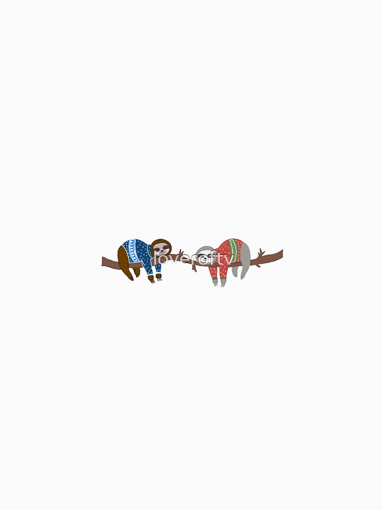 Holiday Sloths by loveroftv