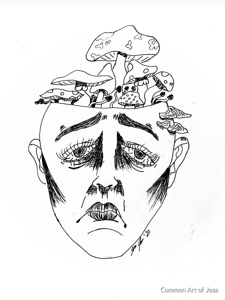 Fungus Head by Common Art of Jess