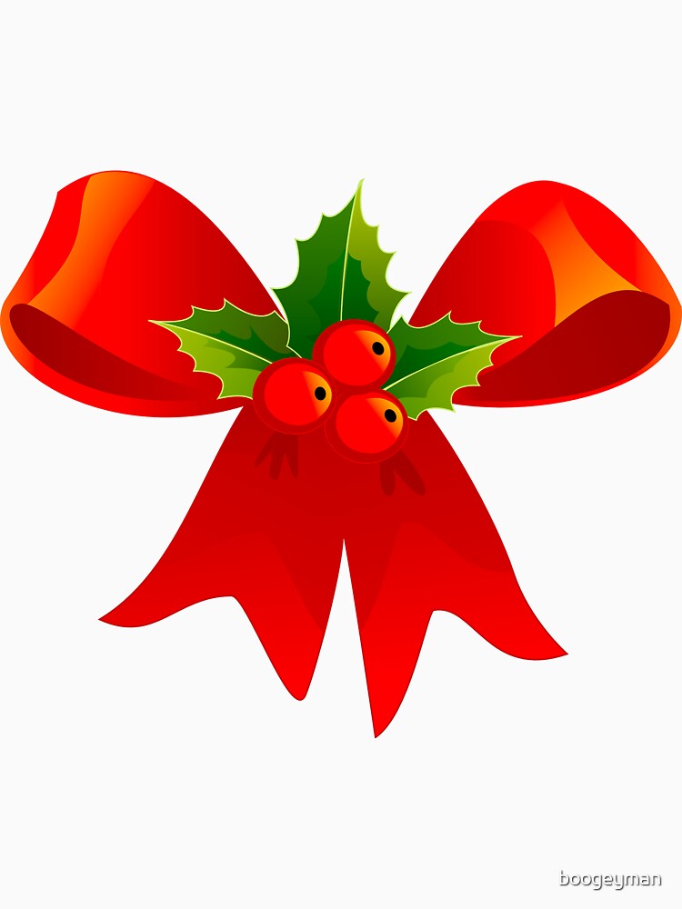Holly and Red Bow by boogeyman