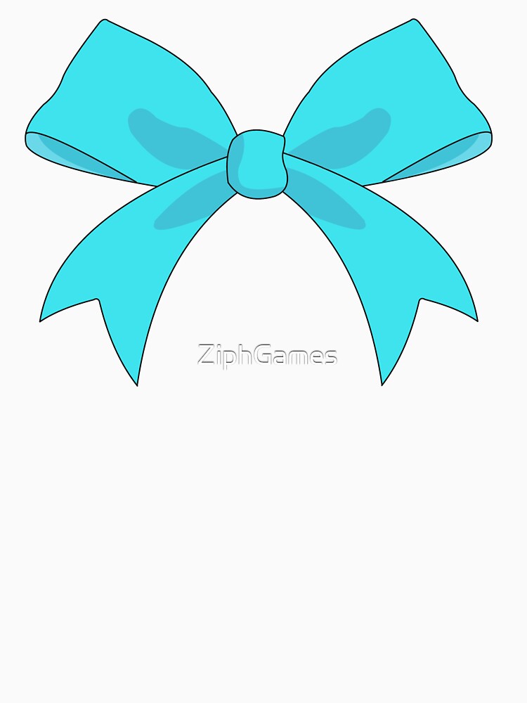 blue bow by ZiphGames