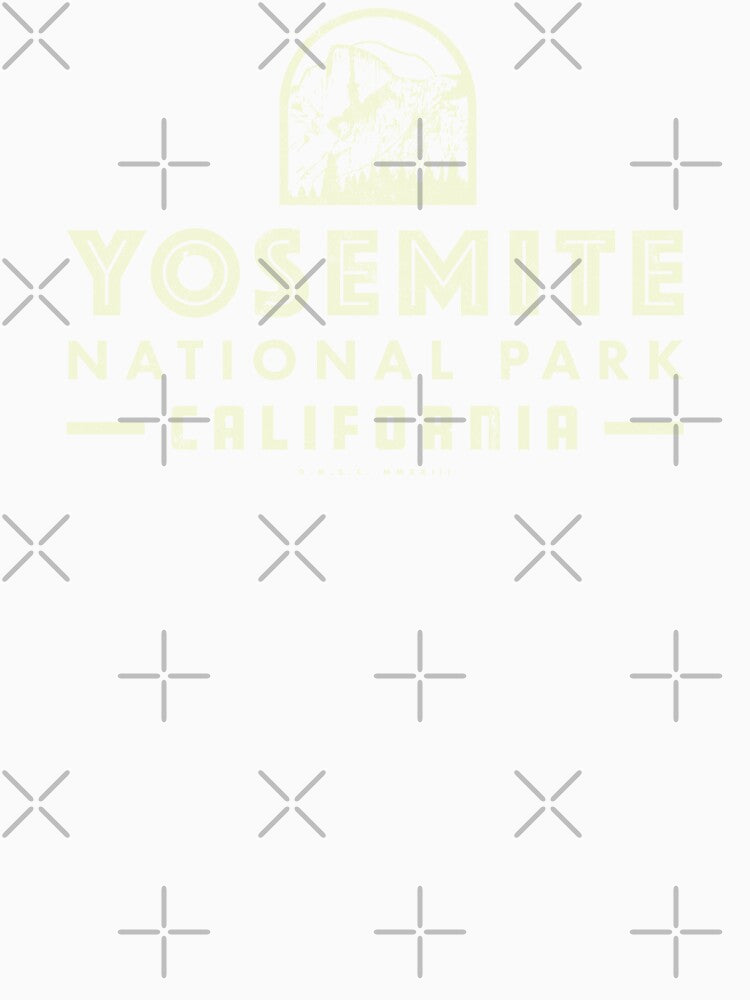 Yosemite National Park - Half Dome (Tan) by deadmansupplyco