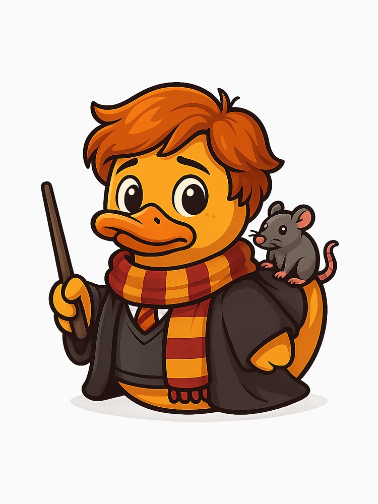 DuckWarts - The Loyal Ginger Duck by Patolabs
