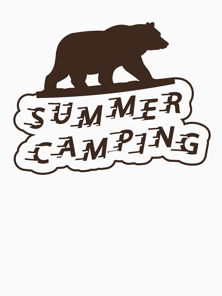 Bear Summer Camping Adventure by merona-design