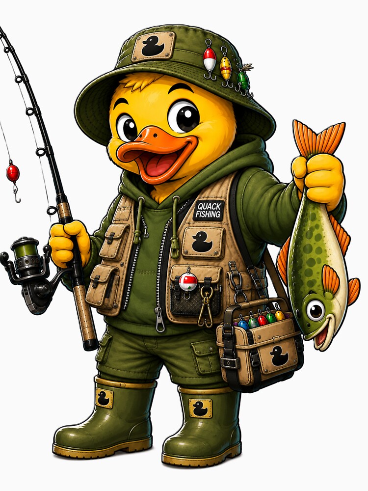 Fisherman Duck by Thor-stone