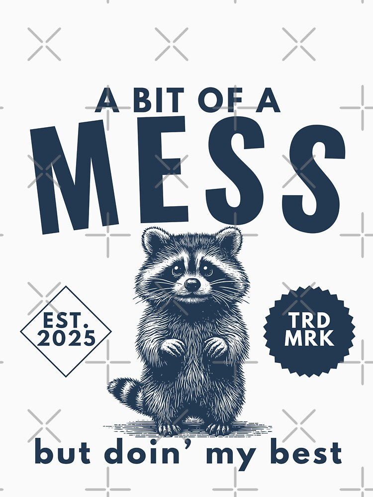 Messy Raccoon by Peerless-Prime
