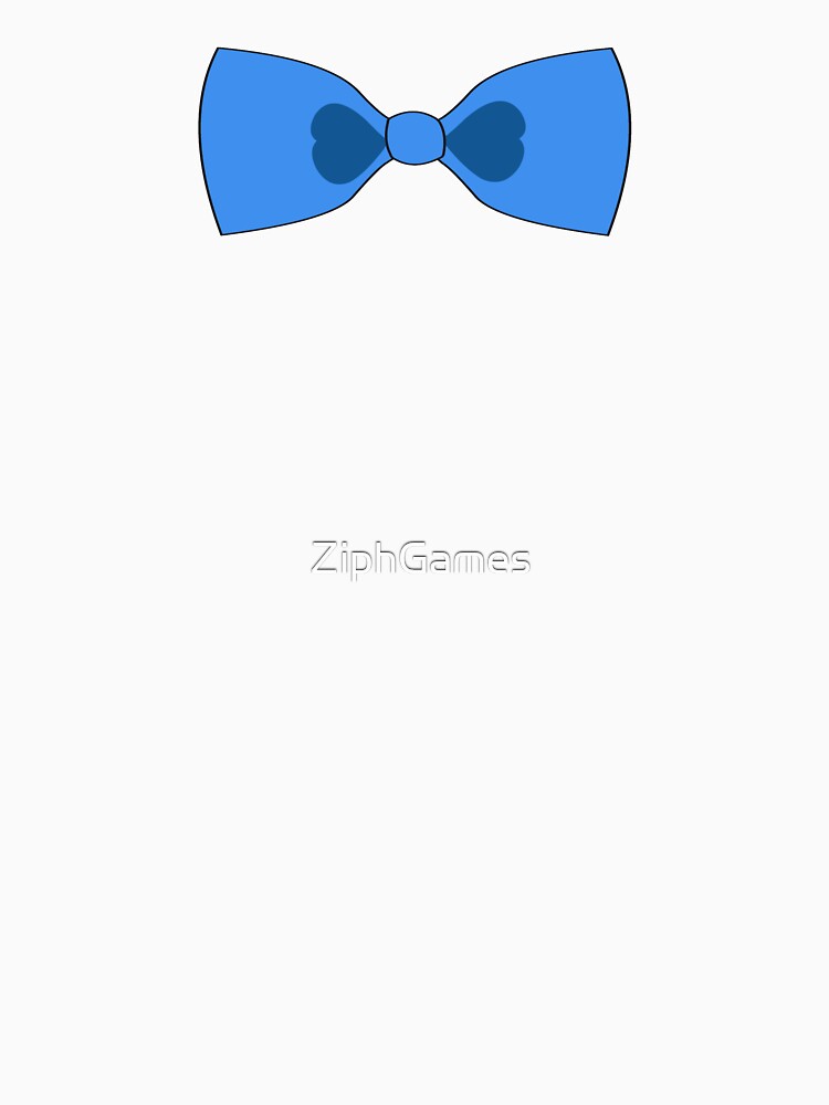 blue bow tie by ZiphGames