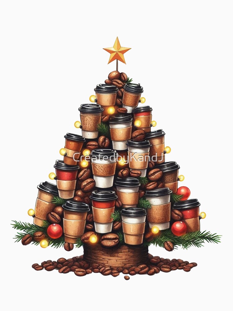 Coffee Christmas Tree by CreatedbyKandJ