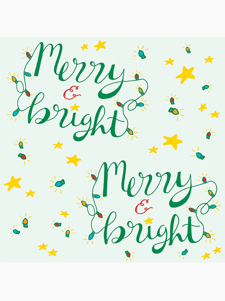 Merry and Bright Pattern by emilypink100