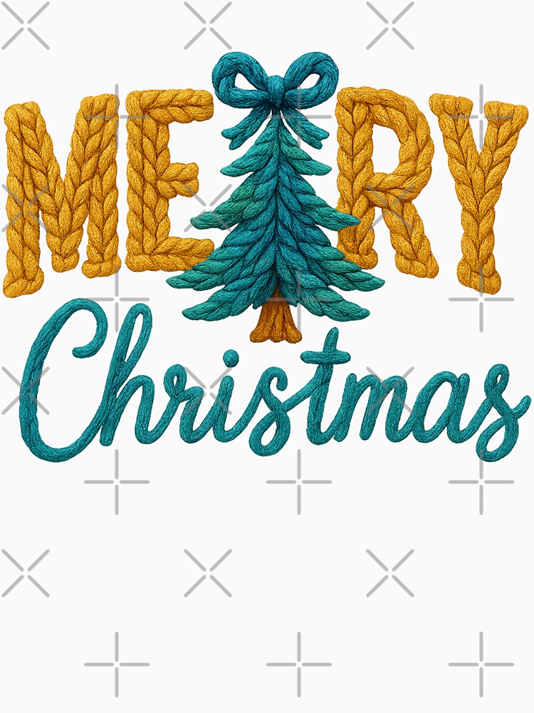 Faux yarn png｜yarn bow png｜merry christmas yarn｜yarn trees christmas｜coquette bow christmas tree｜girly christmas art｜merry christmas by PixelBlooming