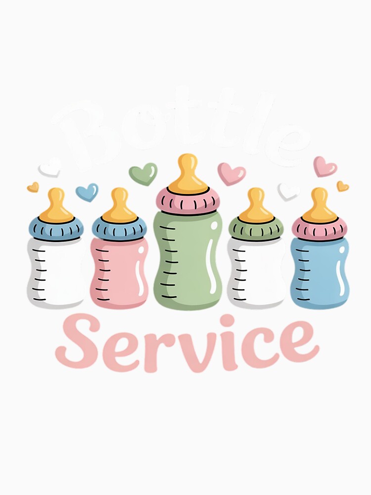 Coquette Bow Bottle Service Baby Barista NICU MBU L&D Nurse by petrichorsworld