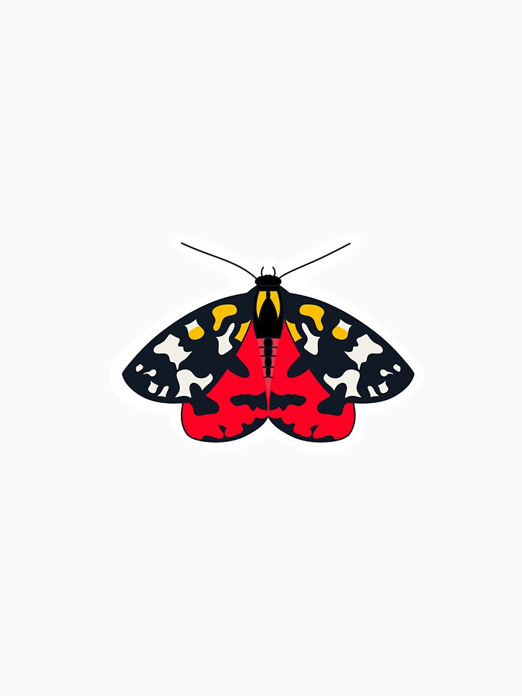 Scarlet Tiger Moth by esther-hartopp