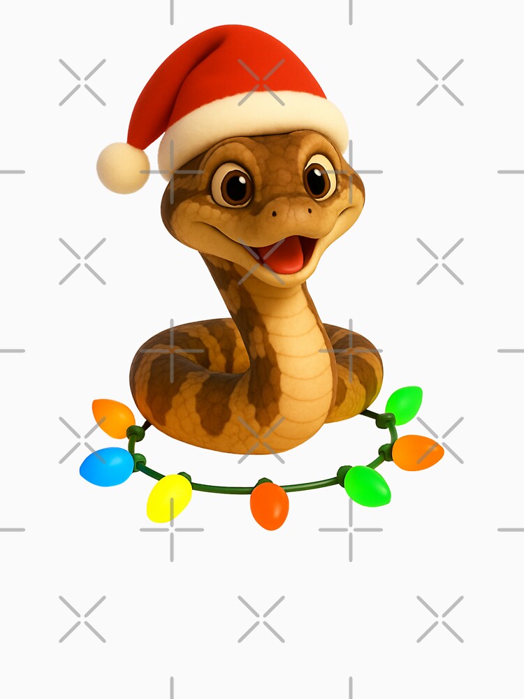 Oenpelli Python Christmas Lights by Sillytoe