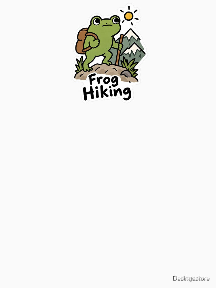 frog hiking by Desingestore