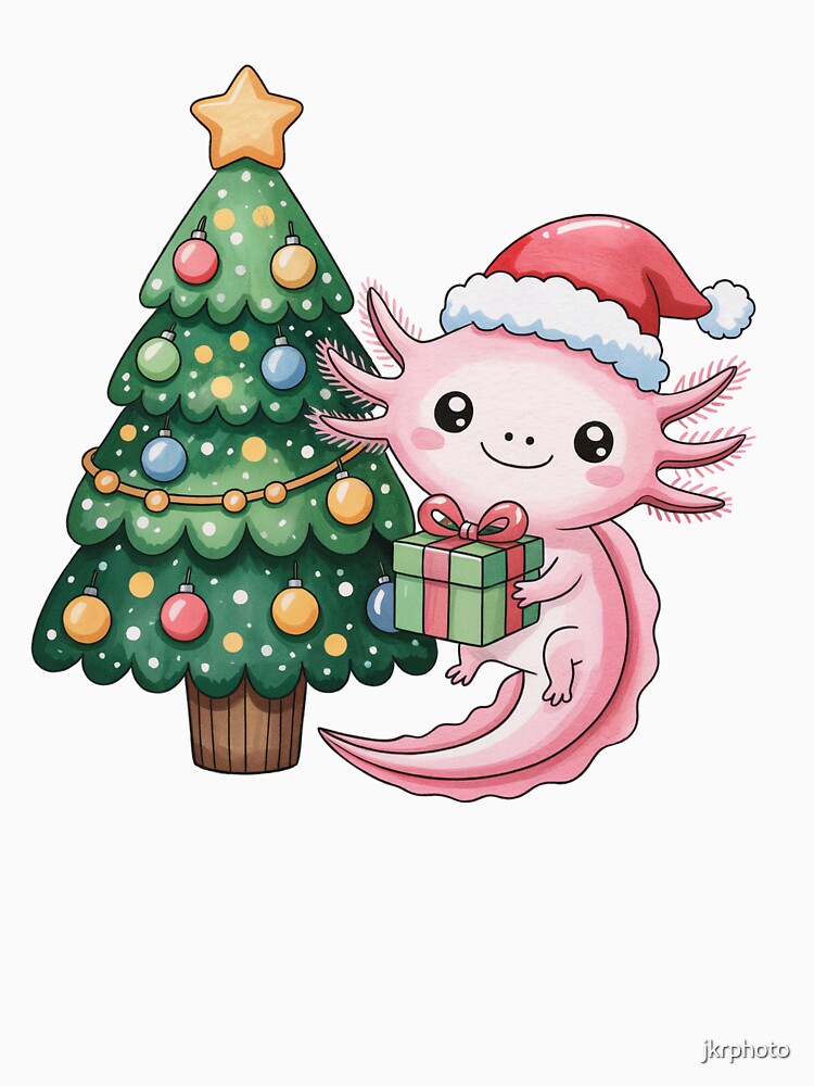 Christmas Axolotl by jkrphoto