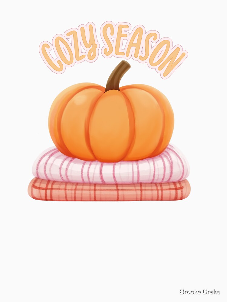 Cozy Season - Fall Pumpkins and Cozy Blankets by Brooke Drake Co.