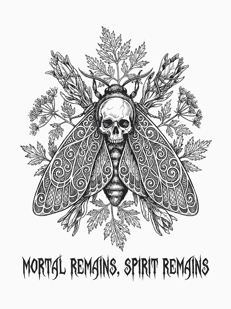 Death’s Head Eternal Guardian - Moth Spirit by bapupa