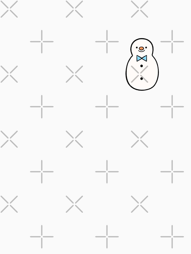 Cute Snowman with Bowtie by FreshPond