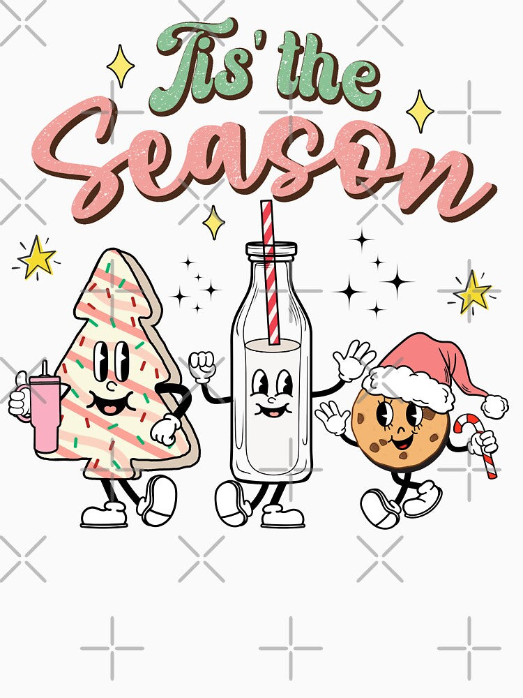 Tis' the Season Cookies & Milk by Acim0