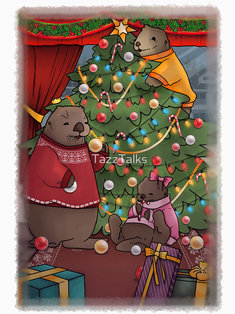 Tazz Talks Christmas Tree by TazzTalks