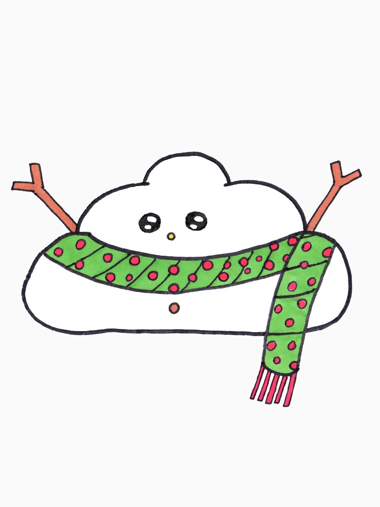 Snowman cloud by Kitten2525