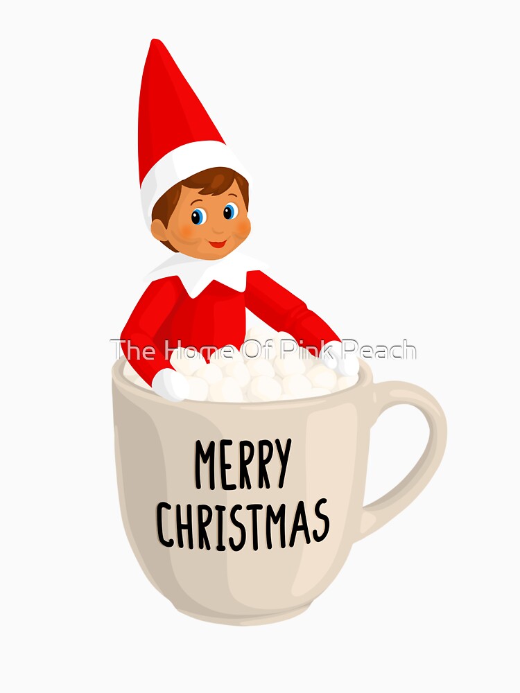 Elf in Hot Chocolate Christmas by The Home Of Pink Peach