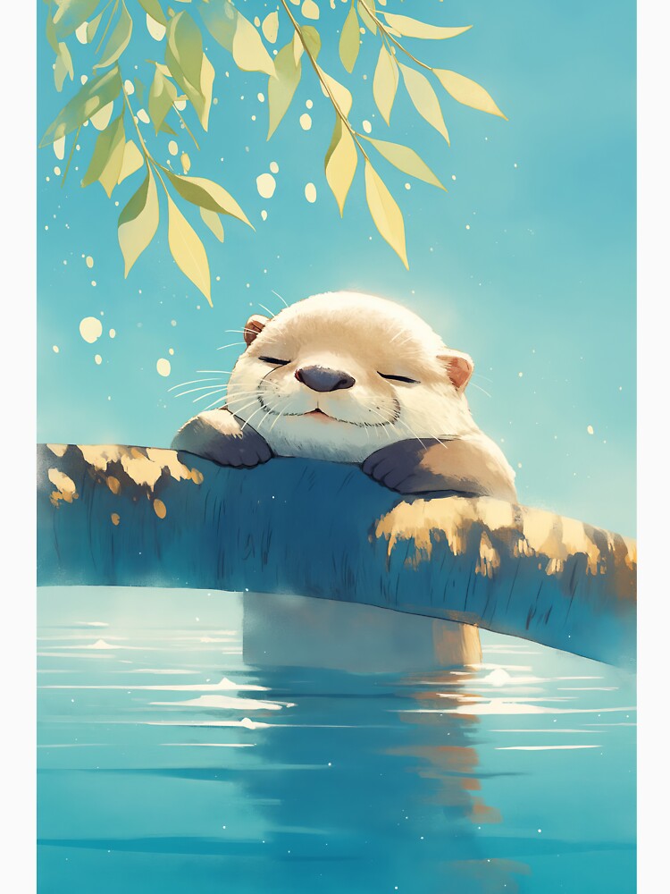 Otter Log Lounge by AshiraCreations