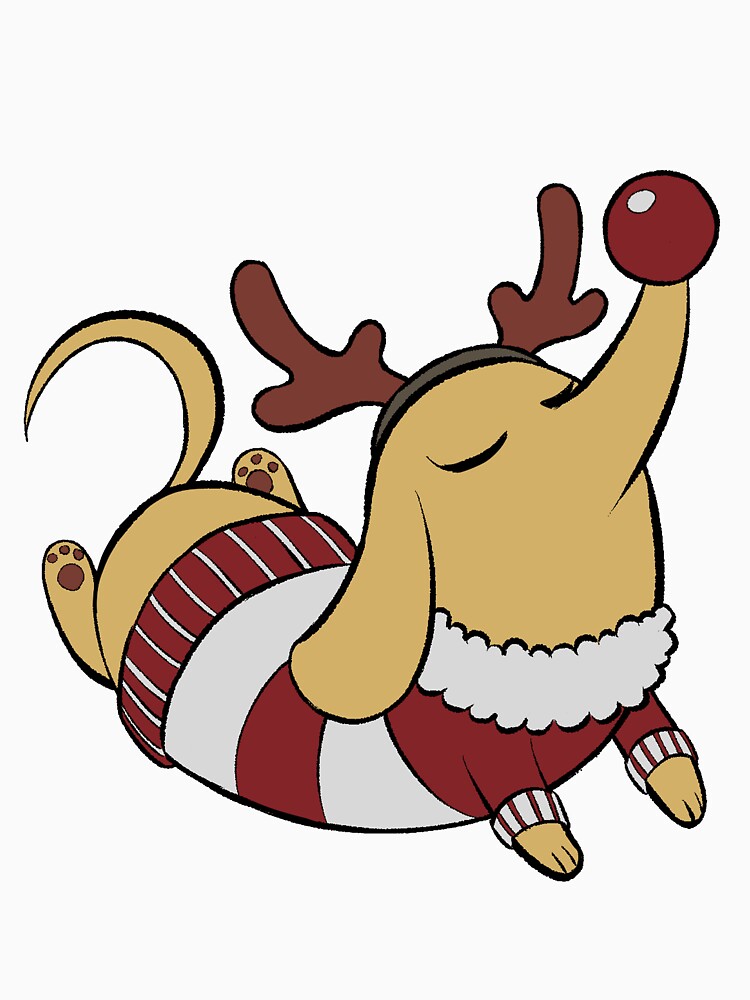 Christmas dachshund by izenArtelier