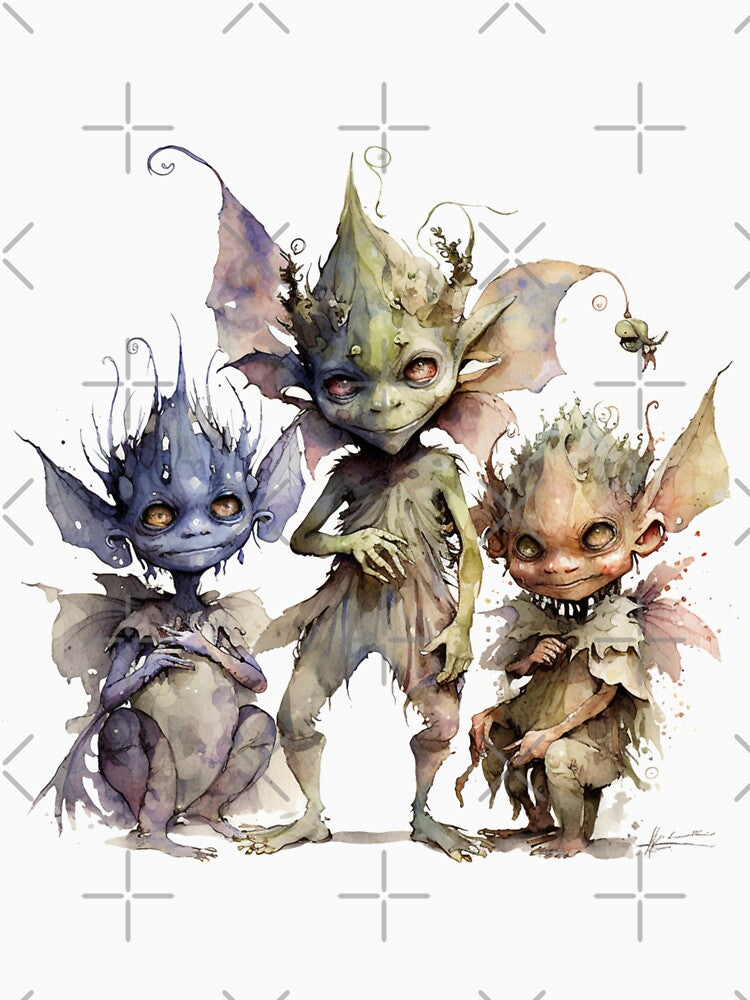 Fairycore Faerie Court Fae Goblincore Magicial Creatures by joyousEarth