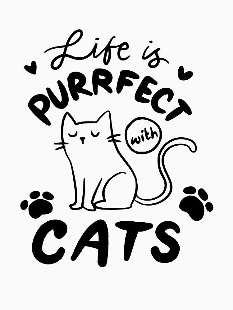 Life is purfect with Cats helloween t-shirt by Market-Places