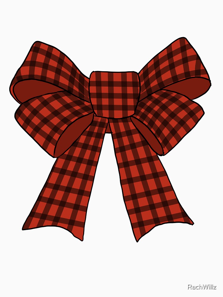 Plaid Bow by RachWillz