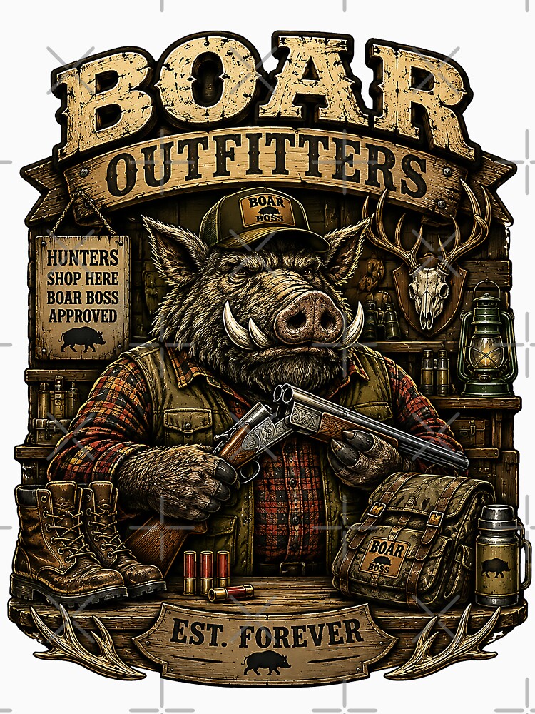 Boar Outfitters – Est. Forever by C6S5M