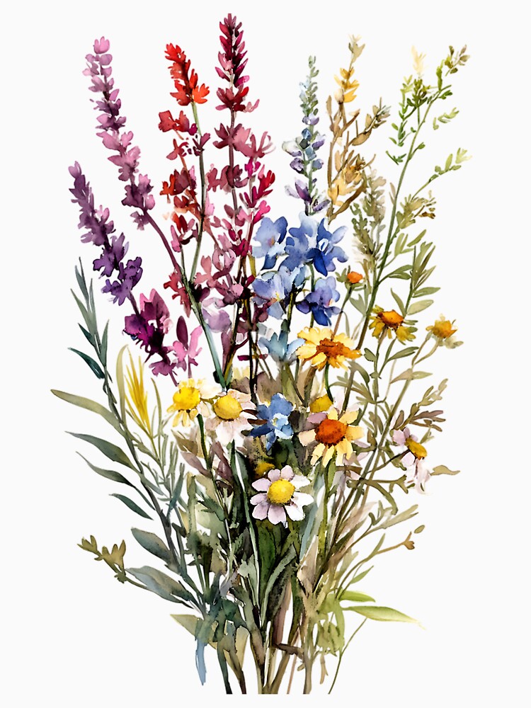 Fairycore Aesthetic: Wildflower Bouquet by bapupa