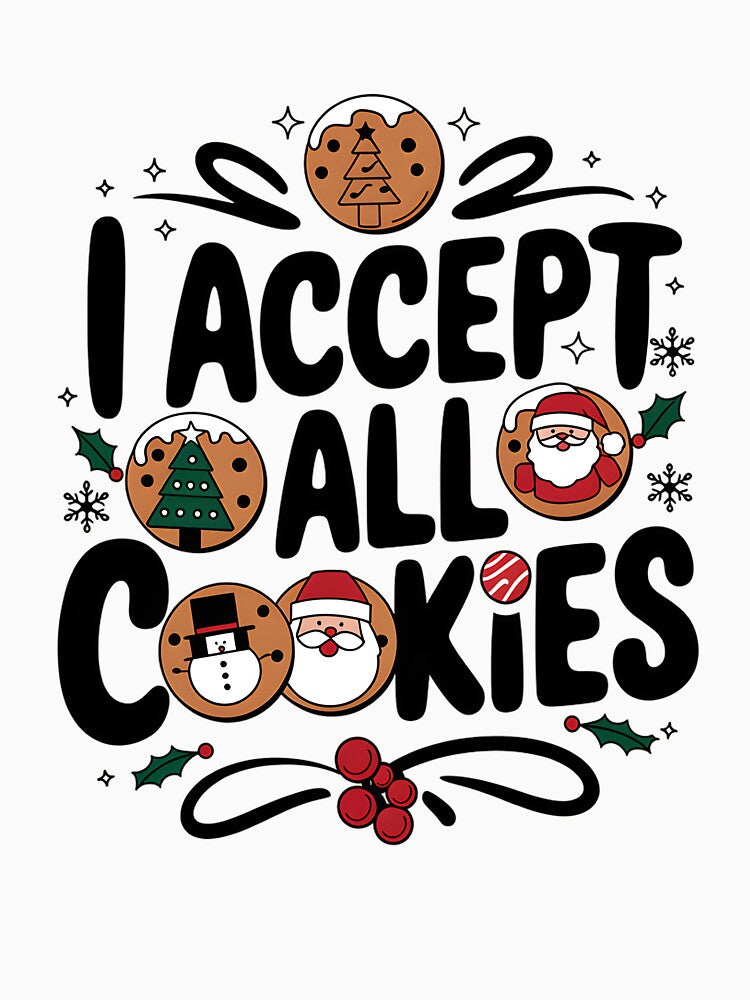 Christmas cookies I accept all cookies by FriendlyLlama