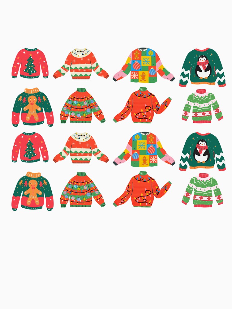 Christmas Sweaters Pyjamas by FourNuns