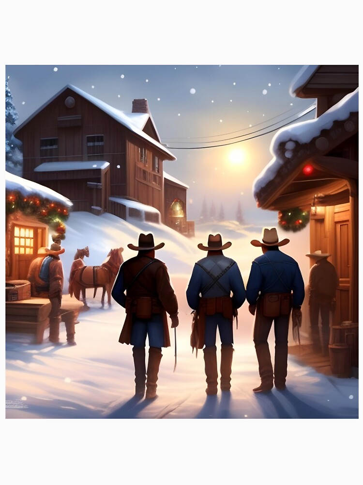 Cowboy and Cowgirl Christmas NO.27-  (8) by SpecialForceART